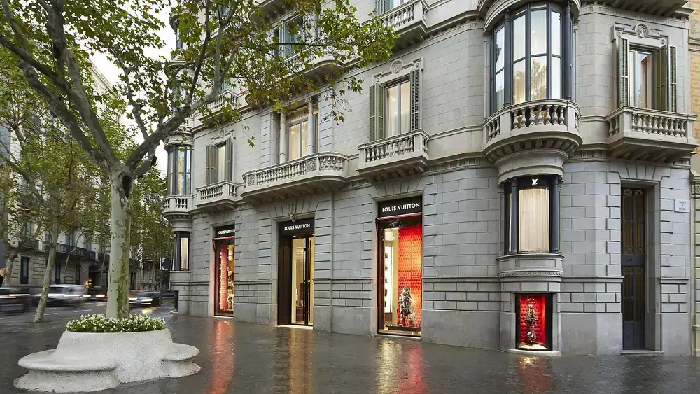 Louise Vuitton Shop in Barcelona, Passeig de Gracia